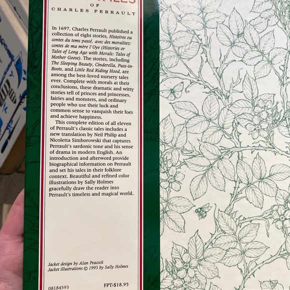 VINTAGE Fairy Tale book Charles Perrault Complete - Picture 2 of 8